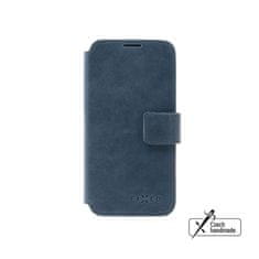 FIXED Kožené pouzdro typu kniha FIXED ProFit pro Samsung Galaxy S24, modré