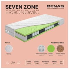 BENAB® SEVEN ZONE ERGONOMIC, 120x200