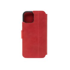 FIXED Kožené pouzdro typu kniha ProFit pro Samsung Galaxy S24, červené