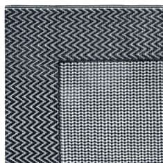 Vidaxl Venkovní koberec šedý 120 x 180 cm PP