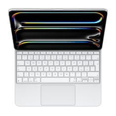 Apple Magic Keyboard for iPad Pro 13‑inch (M4) - Czech - bílá (MWR43CZ/A)