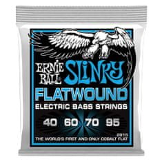 Ernie Ball 2815 Extra Slinky Flatwound Cobalt 40/95 - hlazené basové struny -1ks