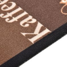 shumee Kuchyňský koberec pratelný Coffee hnědý 60 x 300 cm
