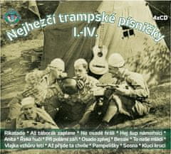 Nejhezčí trampské písničky I.- IV. (4x CD)
