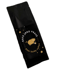 Kafe jako prase - Bezkofeinová - zrnková káva Arabica/Robusta - 250g, 250 g