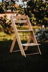 Wood Partner Rostoucí židle VENDY lak/červená
